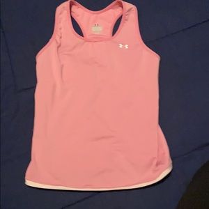 🔥3/$12 Women's Under Armour racerback tank - dusty rose